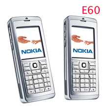 Original Unlocked Nokia E60 mobile phone Triband 3G Bluetooth WIFI Cheap Smartphone refurbished 1 year warranty free shipping