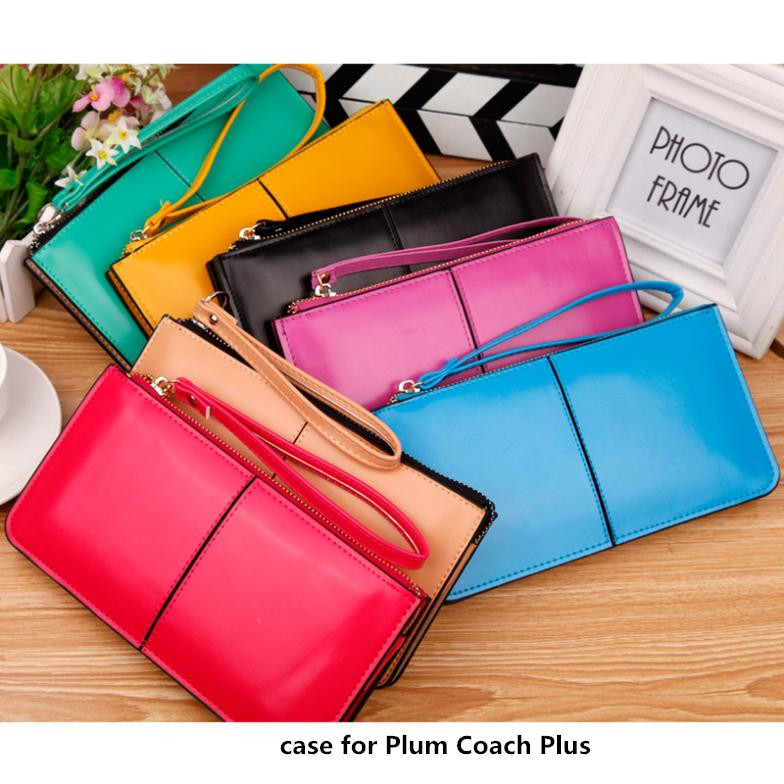 coach wallets plum