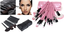2 Colors 32 pcs Superior Professional Soft Cosmetic Makeup Brush Set Kit + Pouch Bag Case Woman’s Make Up Tools Pincel Maquiagem