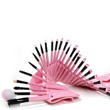 2 Colors 32 pcs Superior Professional Soft Cosmetic Makeup Brush Set Kit Pouch Bag Case Woman