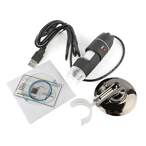 Portable USB Digital 50 500X 2 0 MP Microscope Endoscope Magnifier Camera 8 LED
