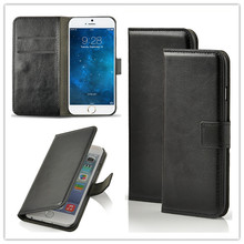 2015 New Flip Men Wallet Stand Hard Skin Pouch Wallet Case Cover Mobile Phone Accessories For