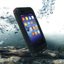 Waterproof Shockproof Dirtproof Aluminum Gorilla Metal Cover Case For Xiaomi3 Mi3 MIUI