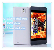 MTK6572 dual core 7 inch phone 3G phone Android 4.2 Dual SIM dual Camera Flash Light GPS Phone Call WIFI  mobile phone