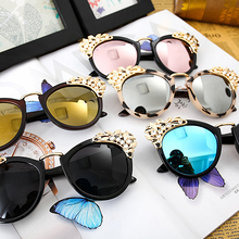 New 2015 Luxury quality Sunglasses Women Jewelry Sun glasses Flower Decoration Vintage Shades European style oculos