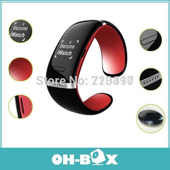 2pcs lot New Bluetooth Smart Bracelet for Cell Phone Synchronizing Caller ID SMS Music Wearable Electronic