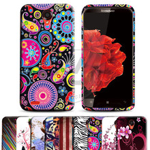 High Quality Smartphone Case Gel TPU Silicone For Lenovo S820 Back Cover Soft Skin Print