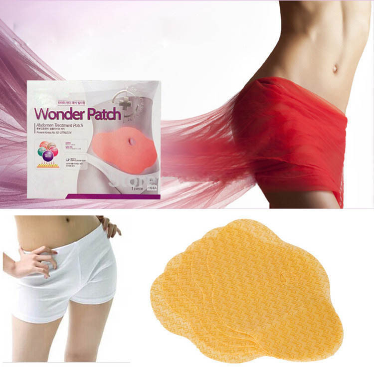 5Pcs Pack Model Favorite Wonder Slim patch Belly slimming products to lose weight and burn fat