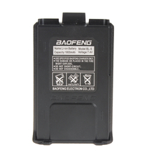 Portable BAOFENG uv5r Battery for Dual Band Two Way Radio 7 4V 1800mAh Li ion Interphone