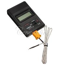 TM-902C K Type Black Digital LCD Thermometer Temperature Detector Industrial Thermodetector Meter + Thermocouple Probe Wholesale