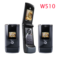 W510 Unlocked Original Motorola W510 Quadband Mobile Phone Bluetooth Camera Vedio Russian Keyboard Polish phone Free shipping