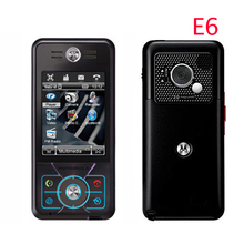 E6 Original Unlocked Motorola ROKR E6 Mobile Phone Bluetooth 2MP Camera Vedio FM JAVA Touchscreen Cheap Cell phone Free shipping