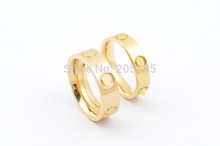 Famous Brand Women Men s 316L Stainless Steel Love Screw Ring Fashion Carter Rings 18k Gold