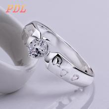 R609-8  Panduola Brand wedding rings lady tungsten ring high quality gold plated ring