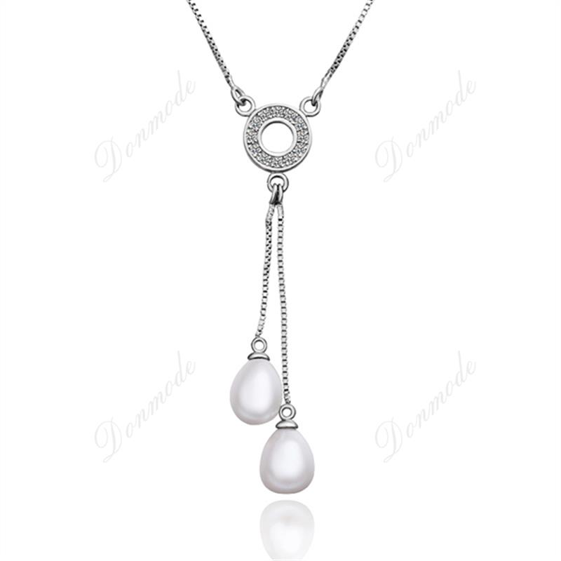 Free shipping fashion jewlery Latest design tradition pearl necklace N004