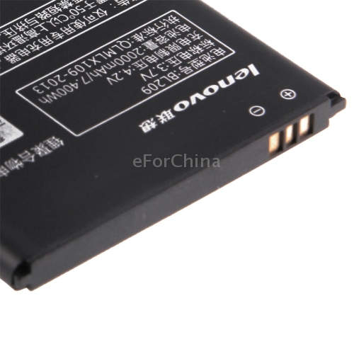 BL209 2000mAh Rechargeable Li Polymer Battery for Lenovo A706 A820e A760 Mobile Phone Battery