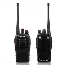 2014 Brand BaoFeng 888S Walkie Talkie 2800mAh 5W 400-470 MHz Black Portable Radio Walkie Talkie Two Way Radio Free Shipping