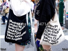 Free shipping Wholesale American Apparel AA city canvas shoulder bag messenger bag AA01 AA03