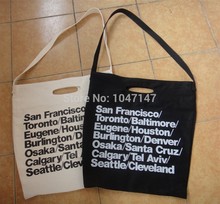 Free shipping Wholesale American Apparel AA city canvas shoulder bag messenger bag AA01 AA03