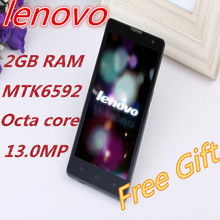 Cell Phones Lenovo S960 t MTK6592 Octa Core Smartphone Mobile Phone 5” IPS Android 4.4 Unlock WCDMA GPS Dual SIM Gifts
