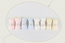 Free shipping 100 cotton Baby socks new born socks cartoon printed Cute Bear Pattern warm soft