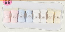 Free shipping 100 cotton Baby socks new born socks cartoon printed Cute Bear Pattern warm soft
