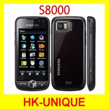 S8000 Cheap Original Unlocked cell phone Samsung S8000 refurbished 5MP Camera 3.1inch 3G wifi GPS 1 year warranty free shipping