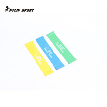 free shipping Set of 3 combination latex resistance bands workout excercise pilates yoga bands loop wrist ankle elastic belt