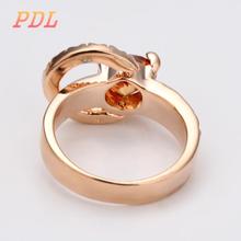 PDL Brand lord of the rings beautiful girl tungsten ring for women white gold wedding rings