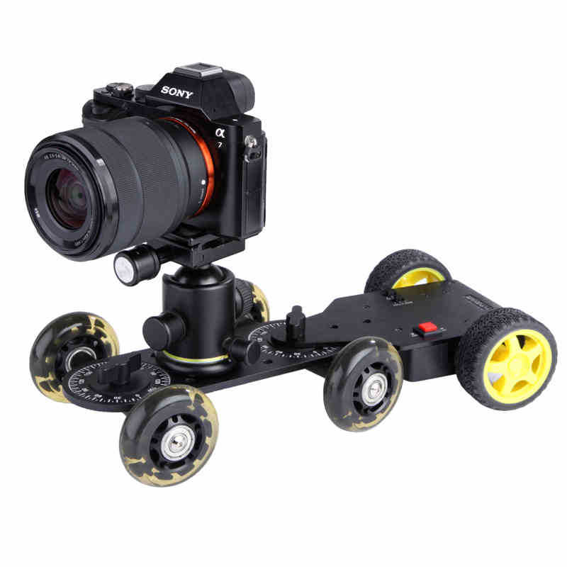 Hot Mini Camera Photo Studio Accessories Mini Desktop Camera Rail Car Table Dolly for camera Video