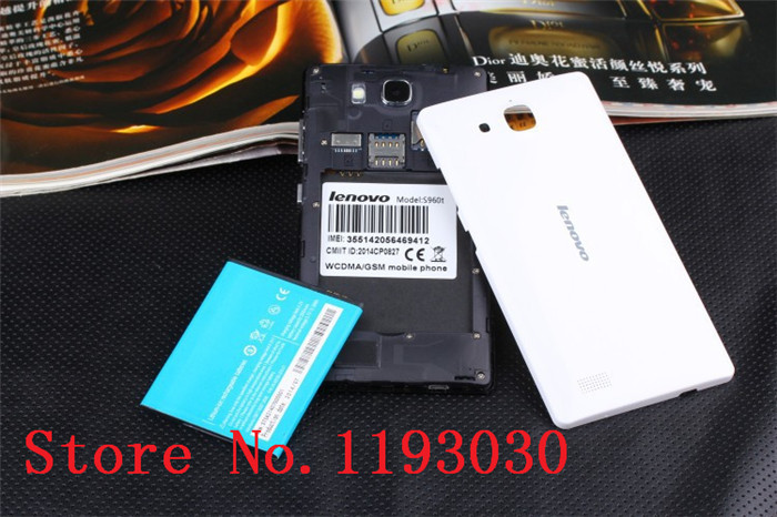 Lenovo phone S960t battery mobile phone smartphone 5 IPS HD Screen 2800mAh mobile phone s820 batteries