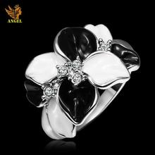 Angel Brand amazing tungsten ring wedding classic natural stone ring