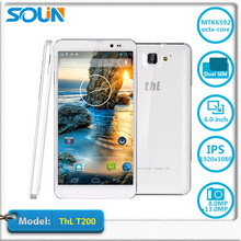Thl T200 6.0″ Phone MTK6592 Octa Core ROM 32GB RAM 2GB FHD Gorilla Glass Screen Android 4.2.2 Support NFC OTG Hall IC Dual SIM