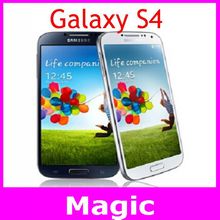 Original Unlocked Samsung Galaxy S4 I9500 US version cell phones 5.0 inch touch screen quad+quad core in stock free shipping
