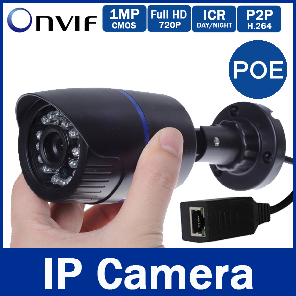 POE IP Camera 720P 960P 1MP 1 3MP Outdoor Full HD Waterproof Bullet Security 3 6mm