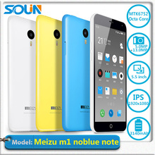 Original Meizu M1 Note Noblue Note 5.5″ 1080P MTK6752 Octa Core 1.7GHz Dual SIM 13.0MP Camera Android 2G RAM 16G ROM MEIZU NOTE