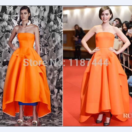 ... -dress-on-the-red-carpet-for-the-Love-Rosie-premiere-Prom-dresses.jpg