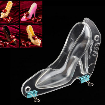 New Belgium High Heel Shoes Shaped Polycarbonate chocolate molds candy ...