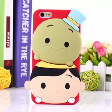 For Samsung Galaxy S5 I9600 Mobile Phone Parts 3D Soft Silicon Cartoon Animal Case Cover for