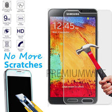 Premium Tempered Glass Screen Protector Film For SAMSUNG Galaxy Note 2 N7100 With opp package