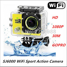 2015 original SJ6000 WIFI Sport Action Camera  Full HD 1080P 30FPS 170 Degree Lens 2.0″LCD Diving 30M Waterproof Sport DV