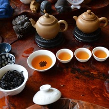 6 pcs small tea bags Shui Xian Da Hong Pao Tea big red robe wuyi cliff