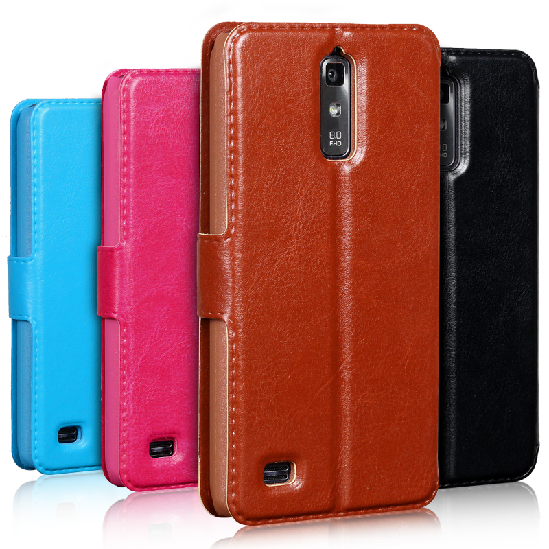 PU Leather Wallet Flip Back Case Covers For Oneplus One With Stand Holder Original Mobile Phone