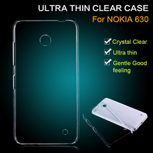 For Nokia 630 1020 Cool Transparent Ultra Thin Super Light Slim Clear Case For Lumia 630