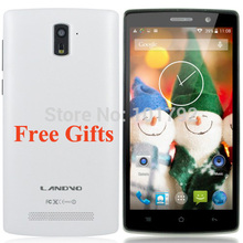 LANDVO L200S Update Smartphone 4G LTE 5.0inch Quad Core Android 4.4 OS 8GB 1GB Dual SIM 8.0MP GPS Unlocked cell phone+6 GIFTS