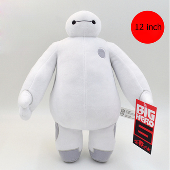 Бесплатная доставка 30 см 12 дюймов большой герой 6 Baymax робот плюшевые игрушки