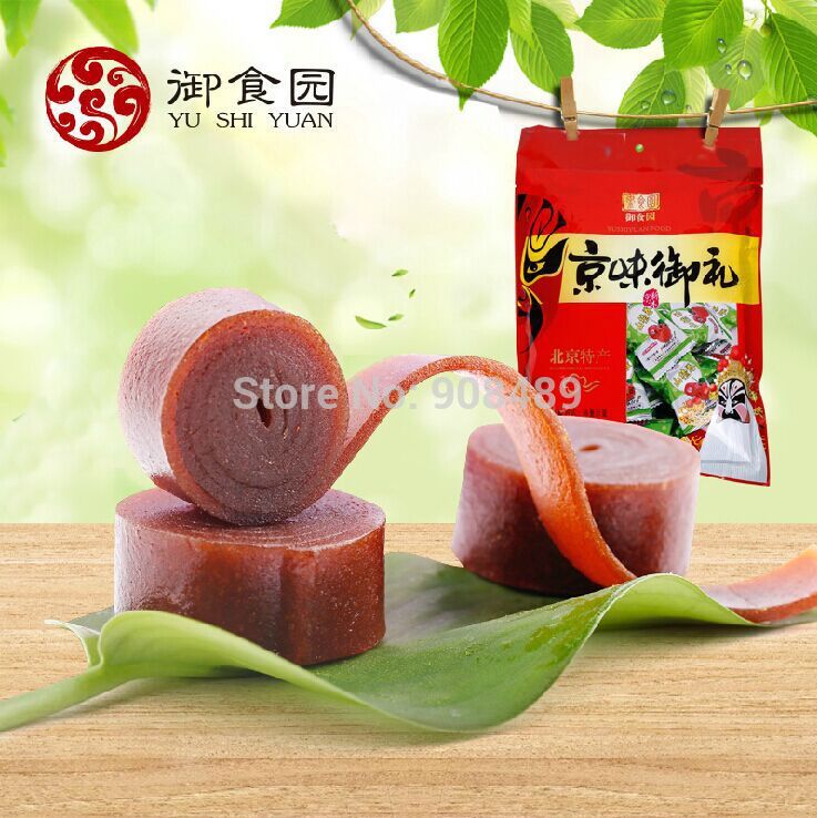 Hawthorn volume 500g Beijing specialty Lower blood lipids Promote digestion Dried fruit Appetizing snacks food