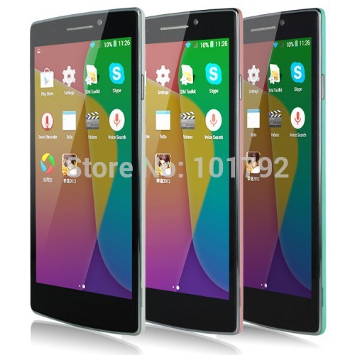 Free Gifts Unlocked Quad Cores MT6582 Smartphone GPS 3G GSM 5 5 Inches 5 5 Android