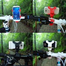4 Colors Hot Bike Bicycle Motorcycle Handlebar Mount Cradle Clip Holder For iPhone HTC Samsung Smartphone GPS High Quanlity