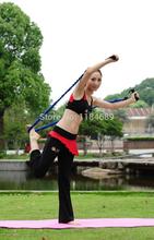 Free Shipping Strengthen 45 55 LB Resistance Bands Stretch Fitness Tube Latex Cable Workout Yoga Muscle